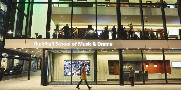 Milton Court box office exterior on Silk Street