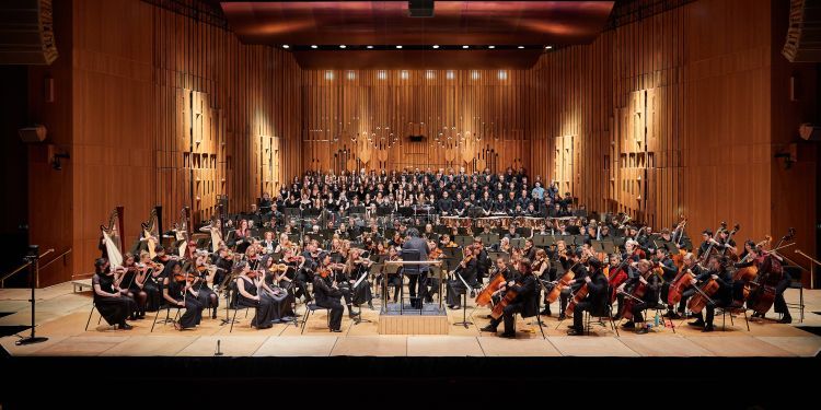 Guildhall Symphony Orchestra perfom in the Barbican Hall
