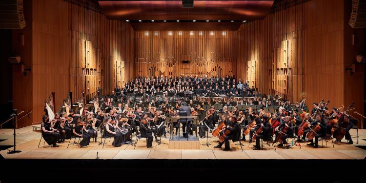 Guildhall Symphony Orchestra perfom in the Barbican Hall