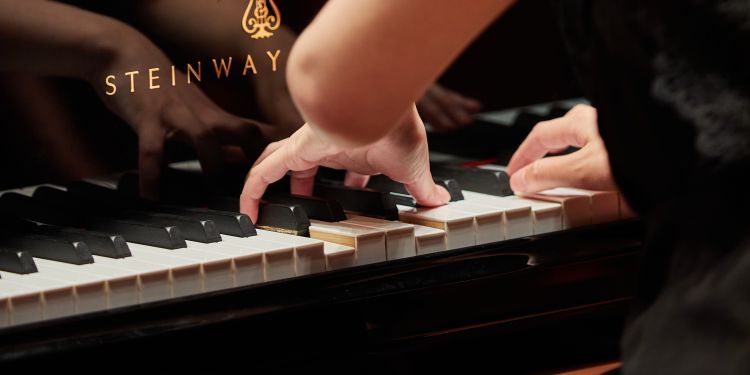 pianist rehearsing