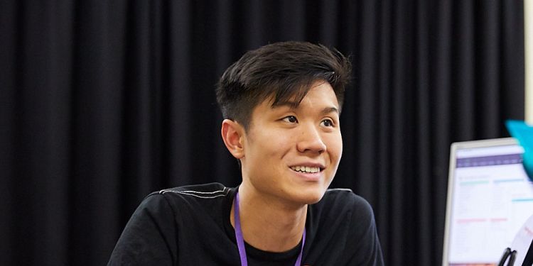 student on short course