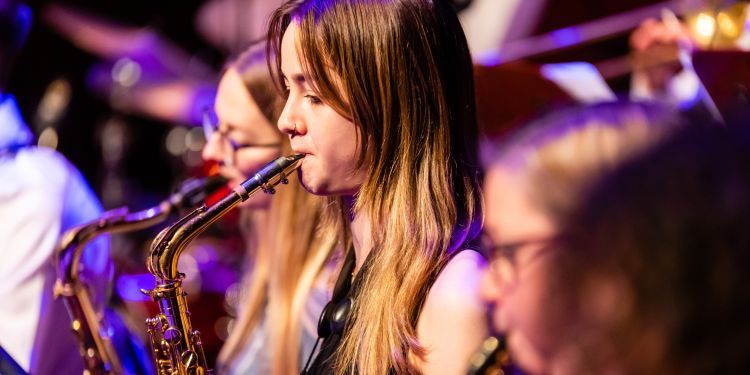 Guildhall School saxophone player