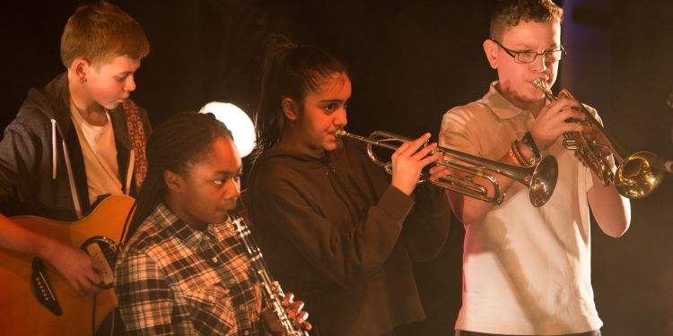 Four musicians