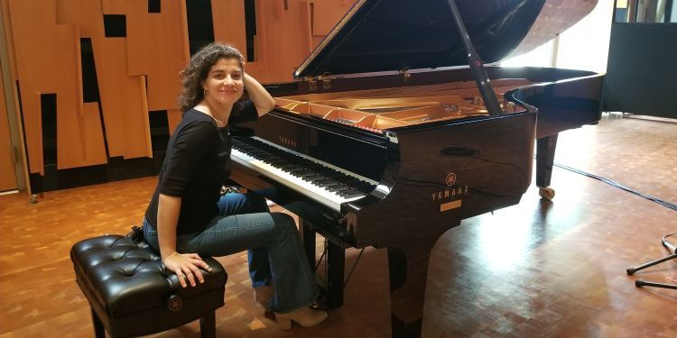 Inna Faliks at piano