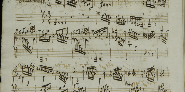 Scarlatti Sonata music script