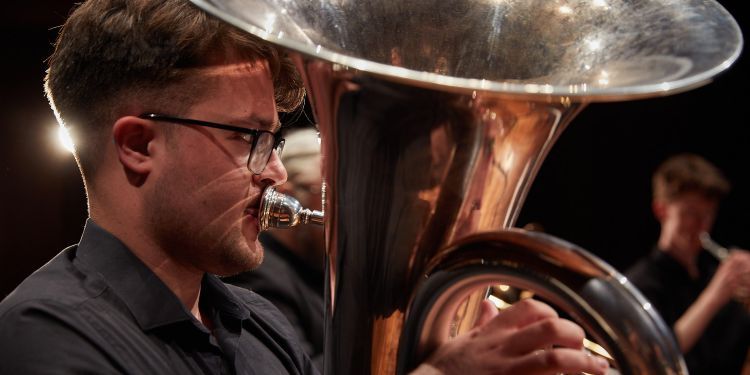 Guildhall tuba player (c) Paul Cochrane