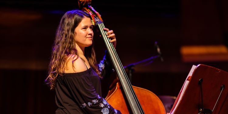 Guildhall Jazz double bassist