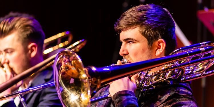 Guildhall Jazz trombone player