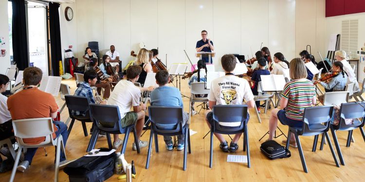 Music students at GYA King's Cross