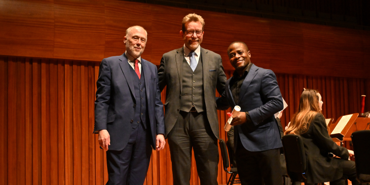 Randall Anderson, Jonathan Vaughan and Anthony McGill
