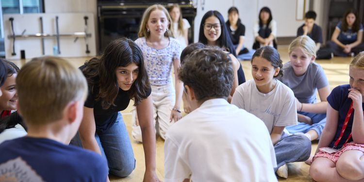 Short Courses - Summer Schools 2024 - Acting Summer School 12-15 - Participants acting in a Group (Paul Cochrane)