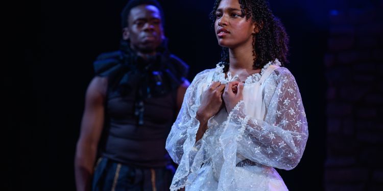 Two students performing in Loveplay