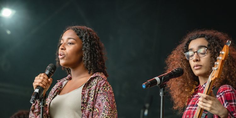 MEI Music Education Islington New Sounds Festival - singer and guitarist