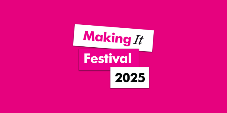 Making It Festival pink logo