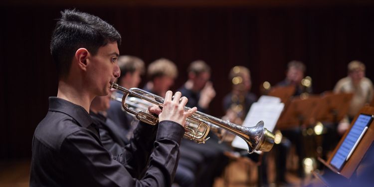 Trumpet players