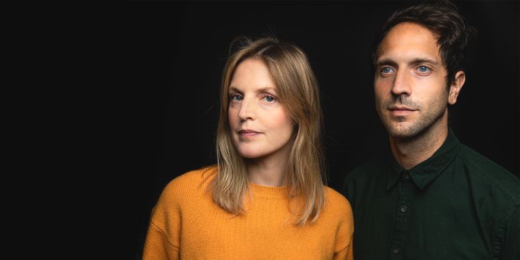 Headshot of Lauren Kinsella and Chris Hyson