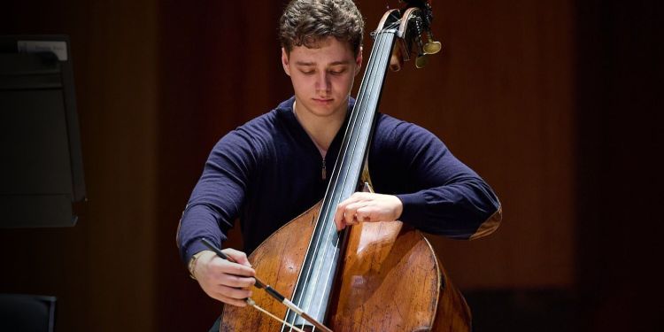 Guildhall double bass player