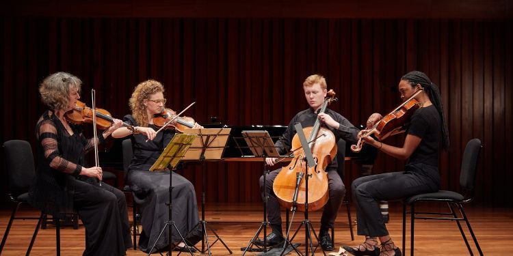 String quartet at 2022 Chamber Music Festival
