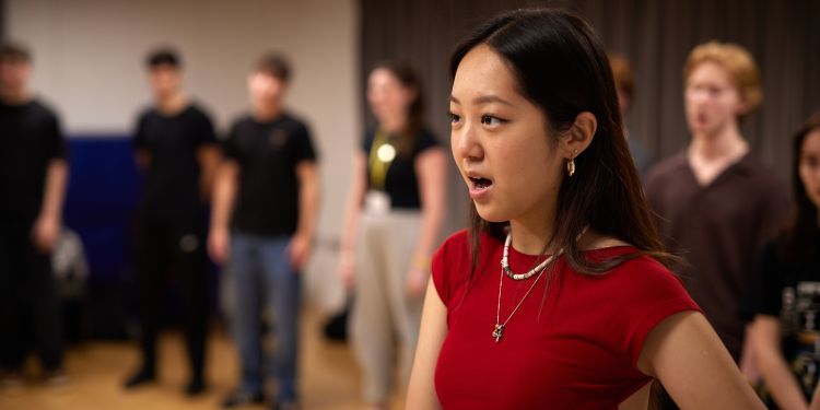 Image of participant acting 