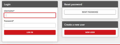 Login or Create New User