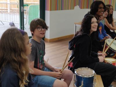 GYA Taunton drumming ensemble