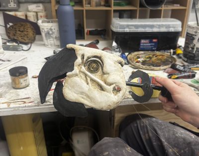 Pirate Puppet prop make by DR student, Ciel Hook