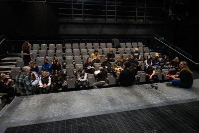 Technical crew on Opera Scenes, credit: David Monteith-Hodge-Photography