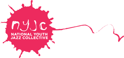 National Youth Jazz Collective logo in magenta