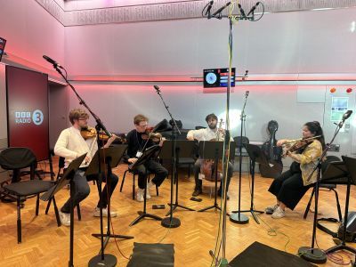 Elmore Quartet on BBC Radio 3 In Tune