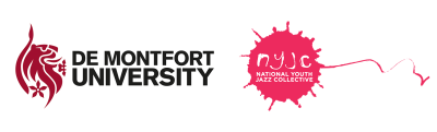 De Montfort University and National Jazz Youth Collective logo